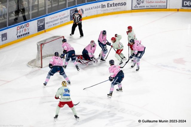 Photo hockey match Angers  - Cergy-Pontoise le 06/10/2023