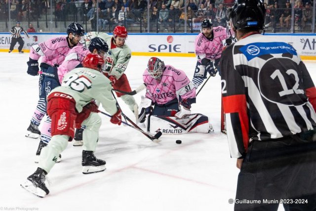 Photo hockey match Angers  - Cergy-Pontoise le 06/10/2023