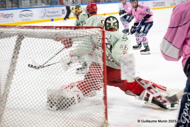 Photo hockey match Angers  - Cergy-Pontoise le 06/10/2023