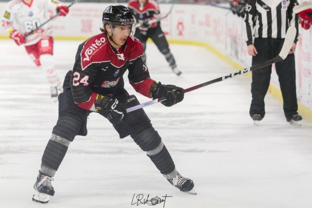 Photo hockey match Bordeaux - Grenoble  le 10/10/2023
