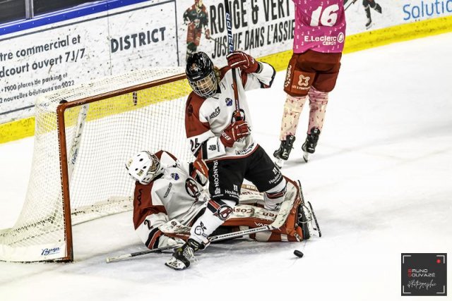 Photo hockey match Cergy-Pontoise - Briançon  le 10/10/2023