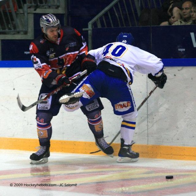 Photo hockey match Grenoble  - Villard-de-Lans le 03/10/2009