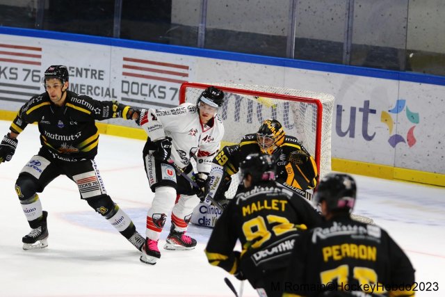 Photo hockey match Rouen - Chamonix  le 13/10/2023