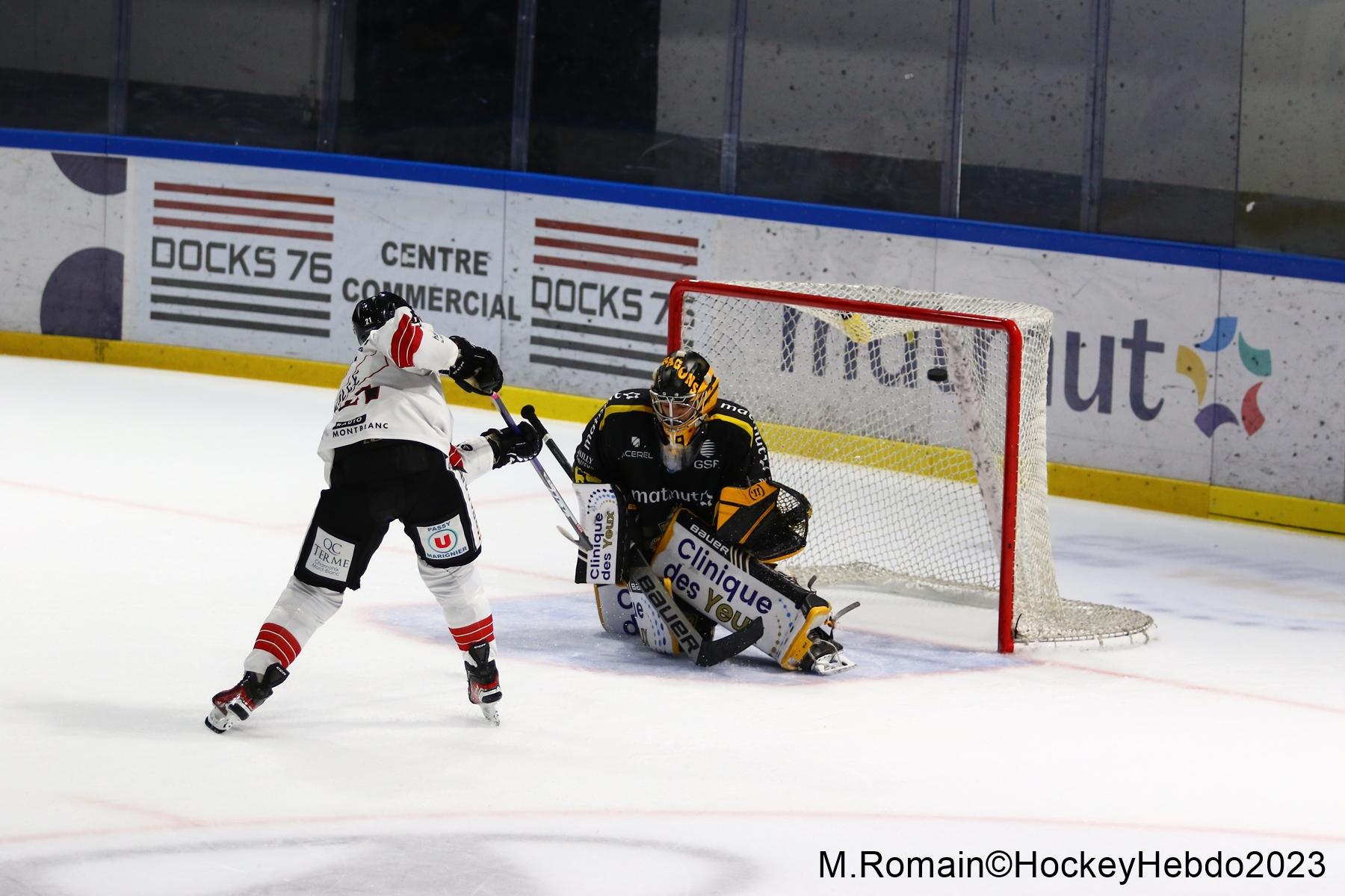 Rouen 2 - 3 Chamonix 