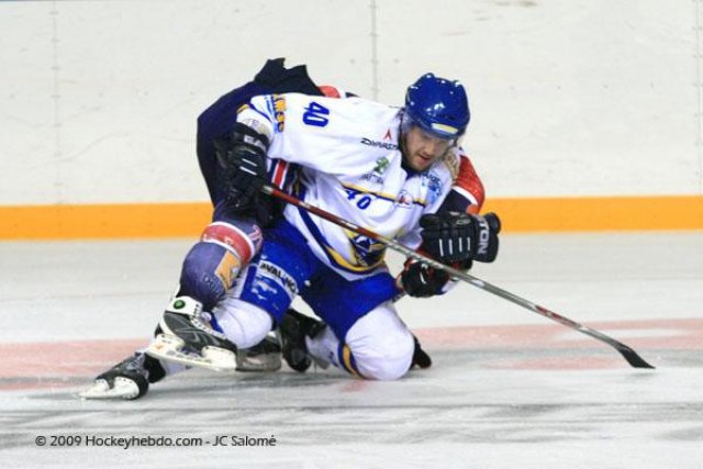 Photo hockey match Grenoble  - Villard-de-Lans le 03/10/2009