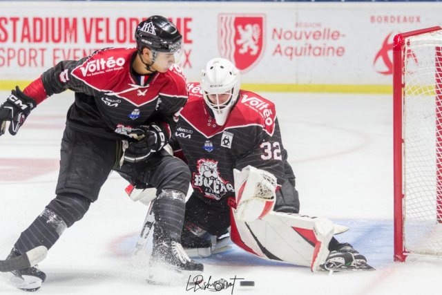 Photo hockey match Bordeaux - Gap  le 17/10/2023