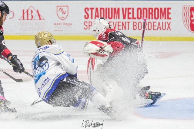 Photo hockey match Bordeaux - Gap  le 17/10/2023