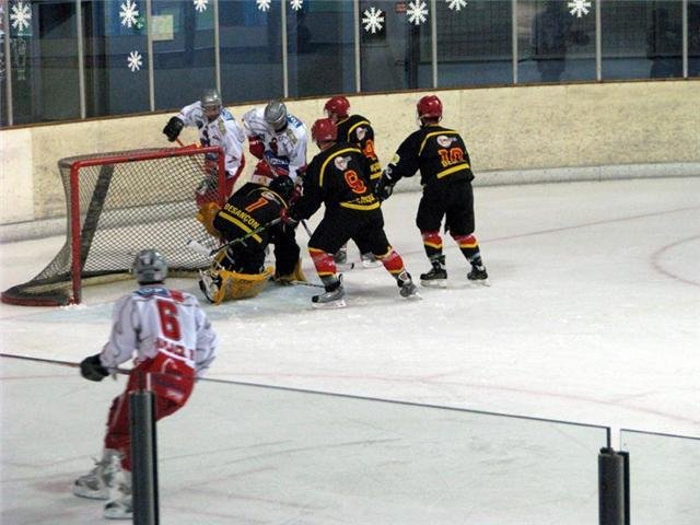 Photo hockey match Besançon - Annecy le 03/10/2009
