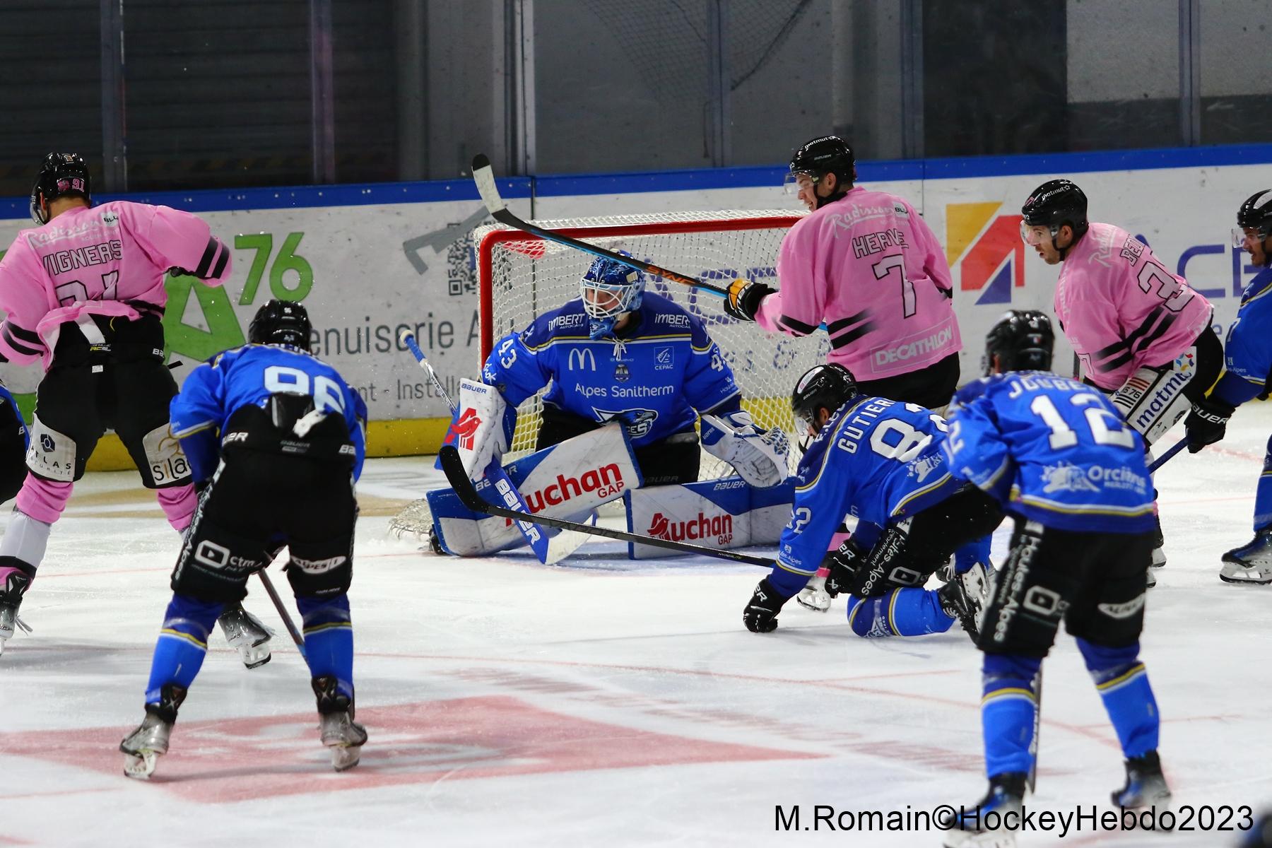 Rouen 1 - 4 Gap 
