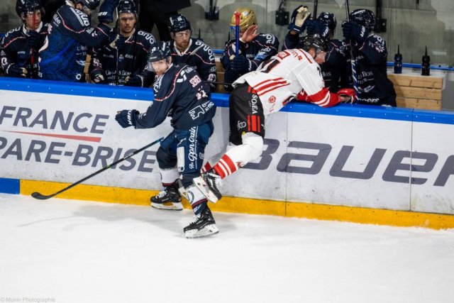 Photo hockey match Angers  - Nice le 20/10/2023