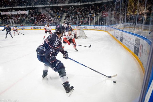 Photo hockey match Angers  - Nice le 20/10/2023