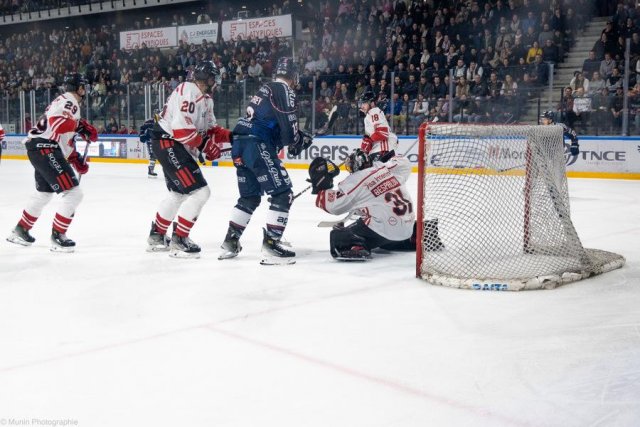 Photo hockey match Angers  - Nice le 20/10/2023