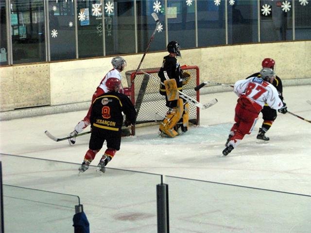 Photo hockey match Besançon - Annecy le 03/10/2009