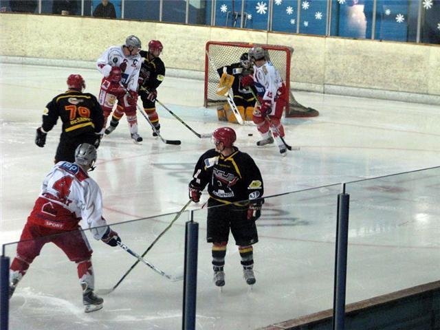 Photo hockey match Besançon - Annecy le 03/10/2009