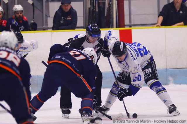Photo hockey match Clermont-Ferrand - Gap  le 24/10/2023
