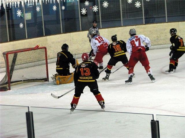 Photo hockey match Besançon - Annecy le 03/10/2009