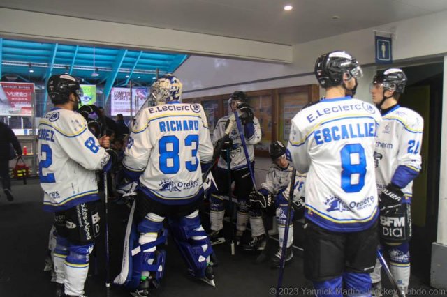 Photo hockey match Clermont-Ferrand - Gap  le 24/10/2023