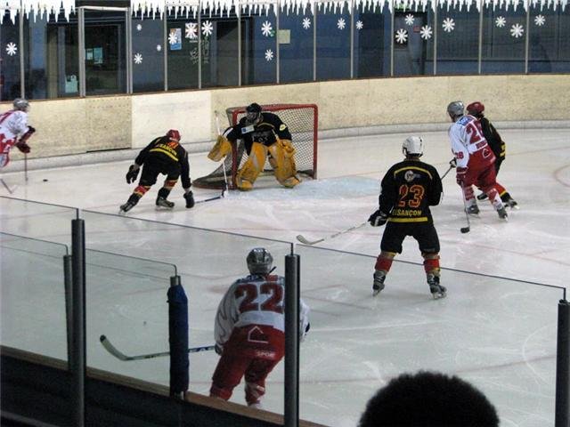Photo hockey match Besançon - Annecy le 03/10/2009