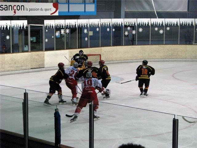 Photo hockey match Besançon - Annecy le 03/10/2009