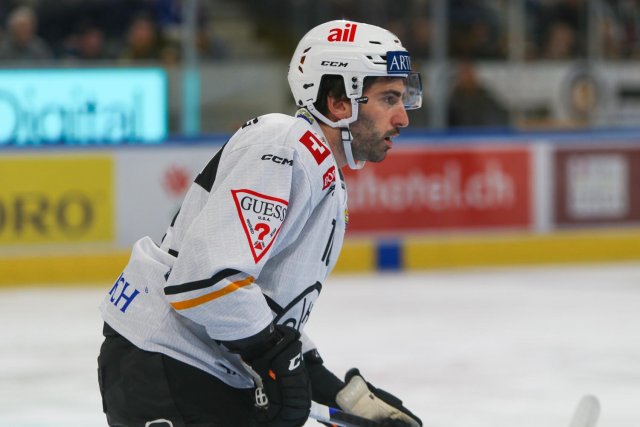 Photo hockey match Zürich - Lugano le 27/10/2023