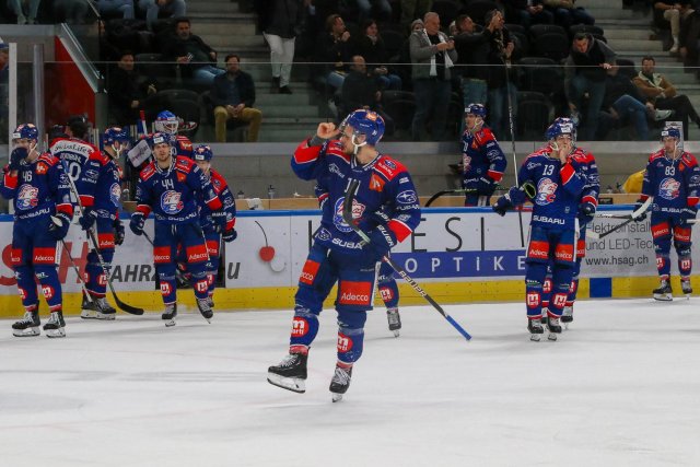 Photo hockey match Zürich - Lugano le 27/10/2023
