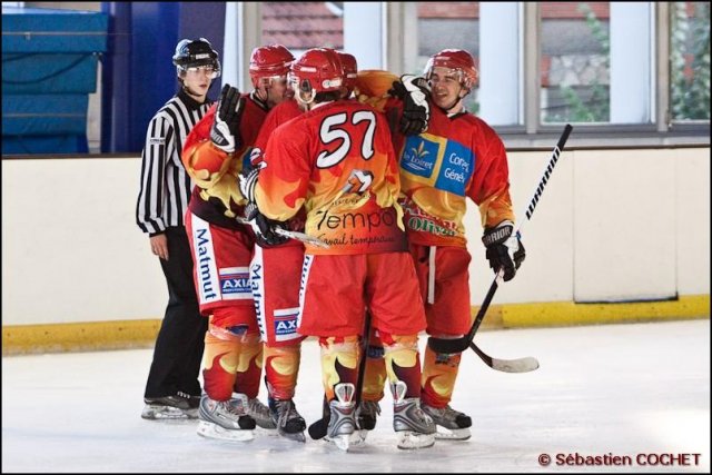 Photo hockey match Orléans - Garges-lès-Gonesse le 03/10/2009