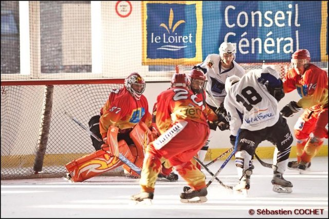Photo hockey match Orléans - Garges-lès-Gonesse le 03/10/2009