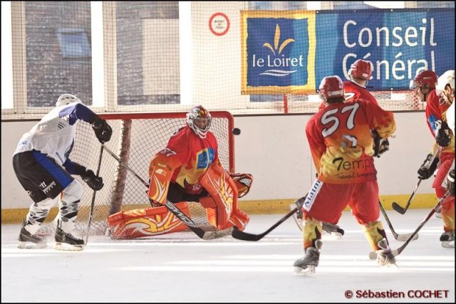 Photo hockey match Orléans - Garges-lès-Gonesse le 03/10/2009