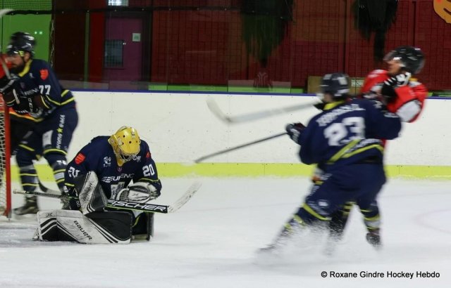 Photo hockey match Besançon - Avignon le 28/10/2023