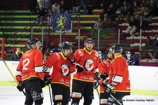 Photo hockey match Besançon - Avignon le 28/10/2023