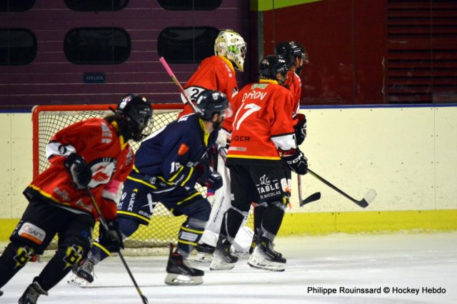 Photo hockey match Besançon - Avignon le 28/10/2023