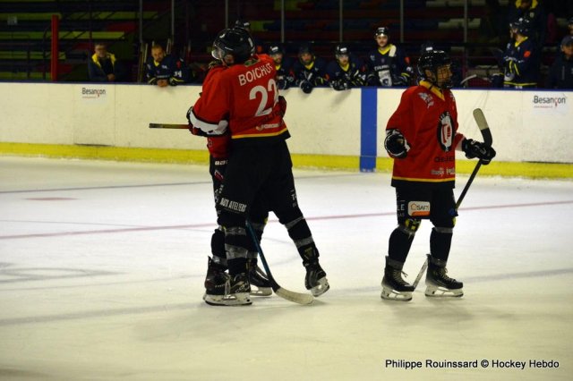 Photo hockey match Besançon - Avignon le 28/10/2023