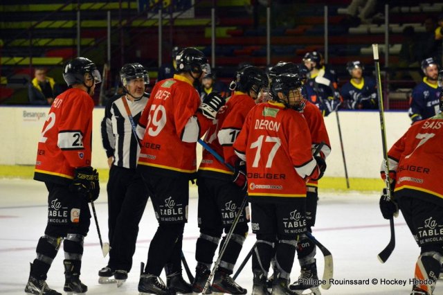 Photo hockey match Besançon - Avignon le 28/10/2023