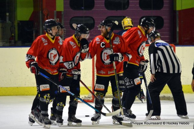 Photo hockey match Besançon - Avignon le 28/10/2023