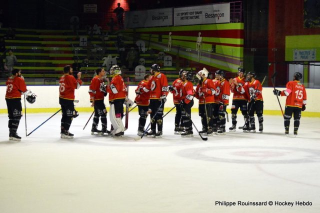 Photo hockey match Besançon - Avignon le 28/10/2023
