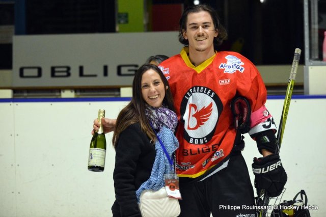 Photo hockey match Besançon - Avignon le 28/10/2023
