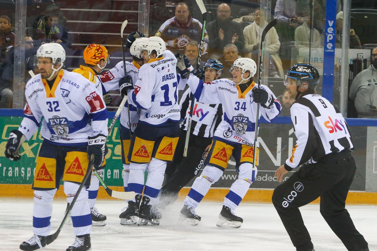 Genève 2 - 3 Zug