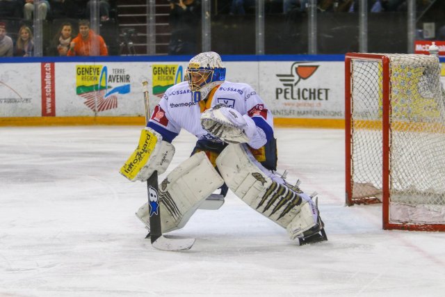 Photo hockey match Genève - Zug le 04/11/2023