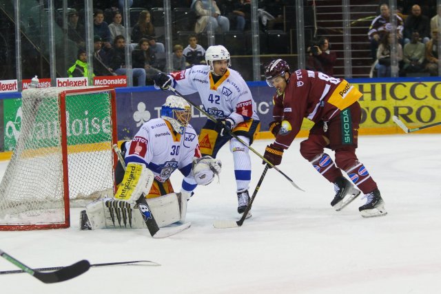 Photo hockey match Genève - Zug le 04/11/2023