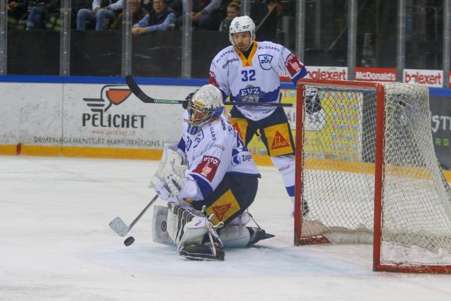 Photo hockey match Genève - Zug le 04/11/2023