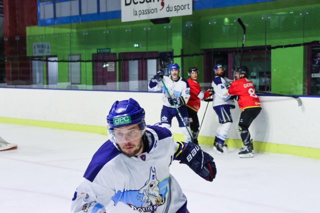 Photo hockey match Besançon - Toulon le 05/11/2023