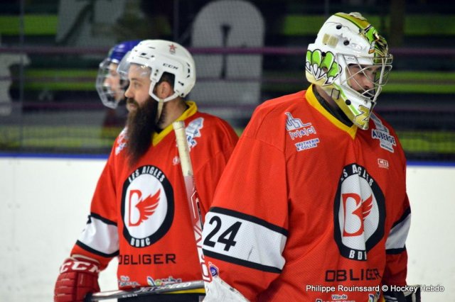 Photo hockey match Besançon - Toulon le 05/11/2023