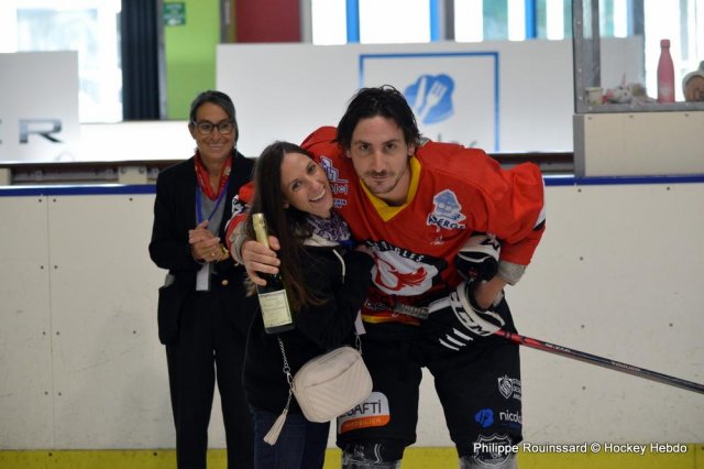 Photo hockey match Besançon - Toulon le 05/11/2023