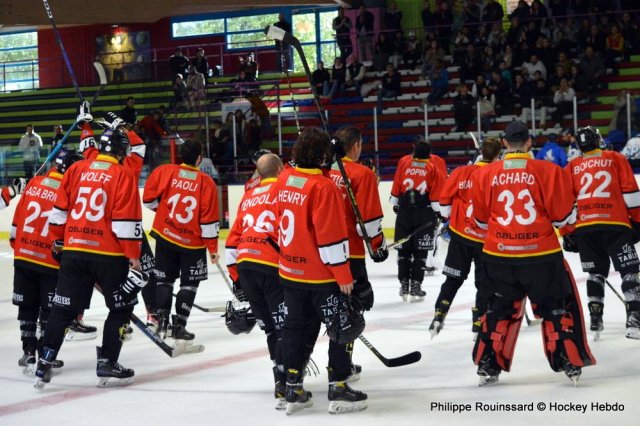 Photo hockey match Besançon - Toulon le 05/11/2023