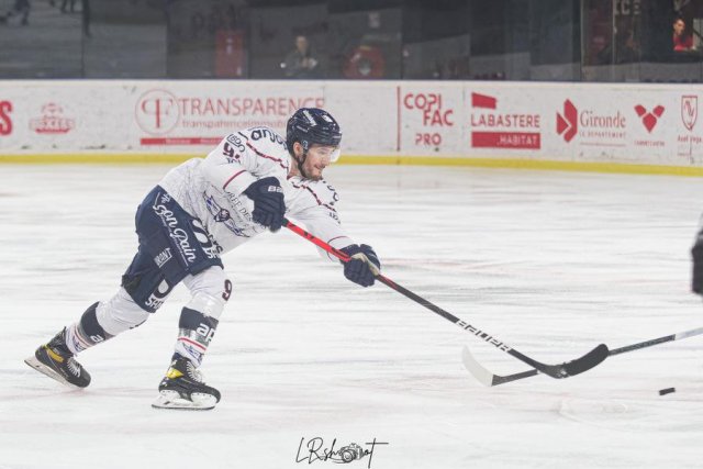 Photo hockey match Bordeaux - Angers  le 03/11/2023