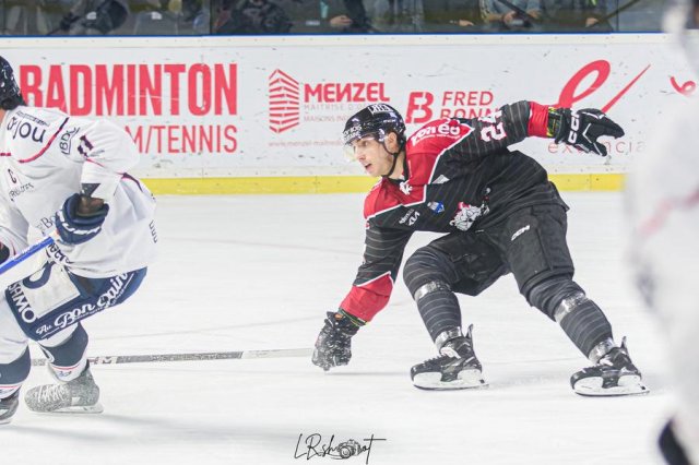 Photo hockey match Bordeaux - Angers  le 03/11/2023