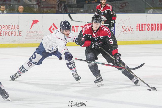 Photo hockey match Bordeaux - Angers  le 03/11/2023