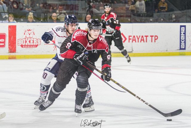 Photo hockey match Bordeaux - Angers  le 03/11/2023