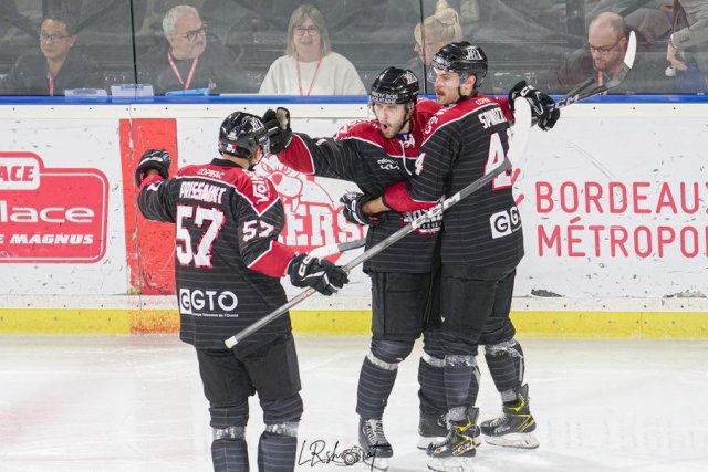 Photo hockey match Bordeaux - Angers  le 03/11/2023