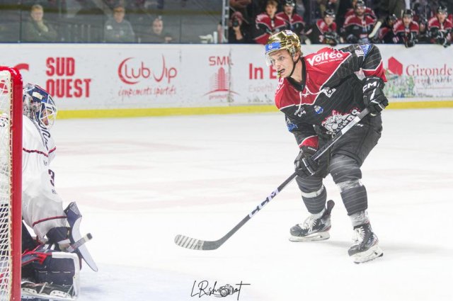 Photo hockey match Bordeaux - Angers  le 03/11/2023